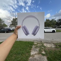 Purple AirPods Max