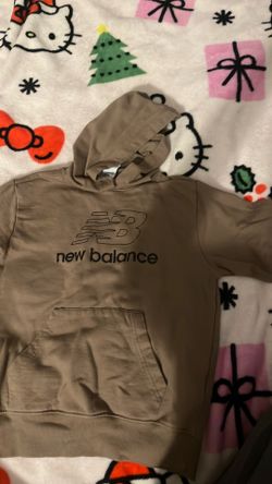 Brown kids new balance hoodie