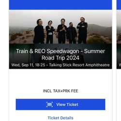 Train & REO Speedwagon