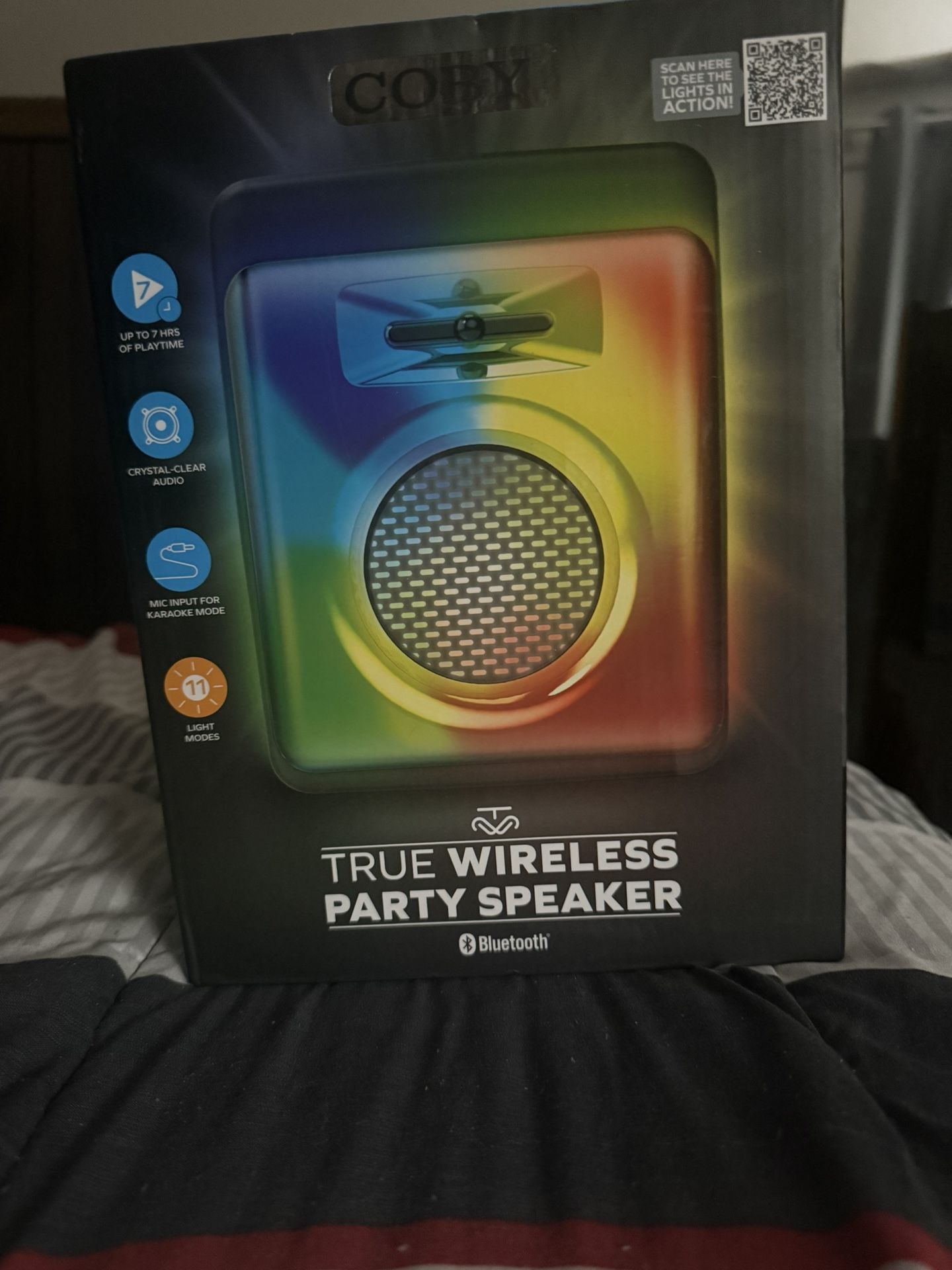 Coby True Wireless Party Speaker