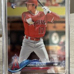 2018 Topps Chrome Update Shohei Ohtani Rookie