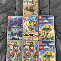 Nintendo Switch Games ( Read Description)