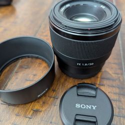 Sony 50mm F1.8 Prime Lens
