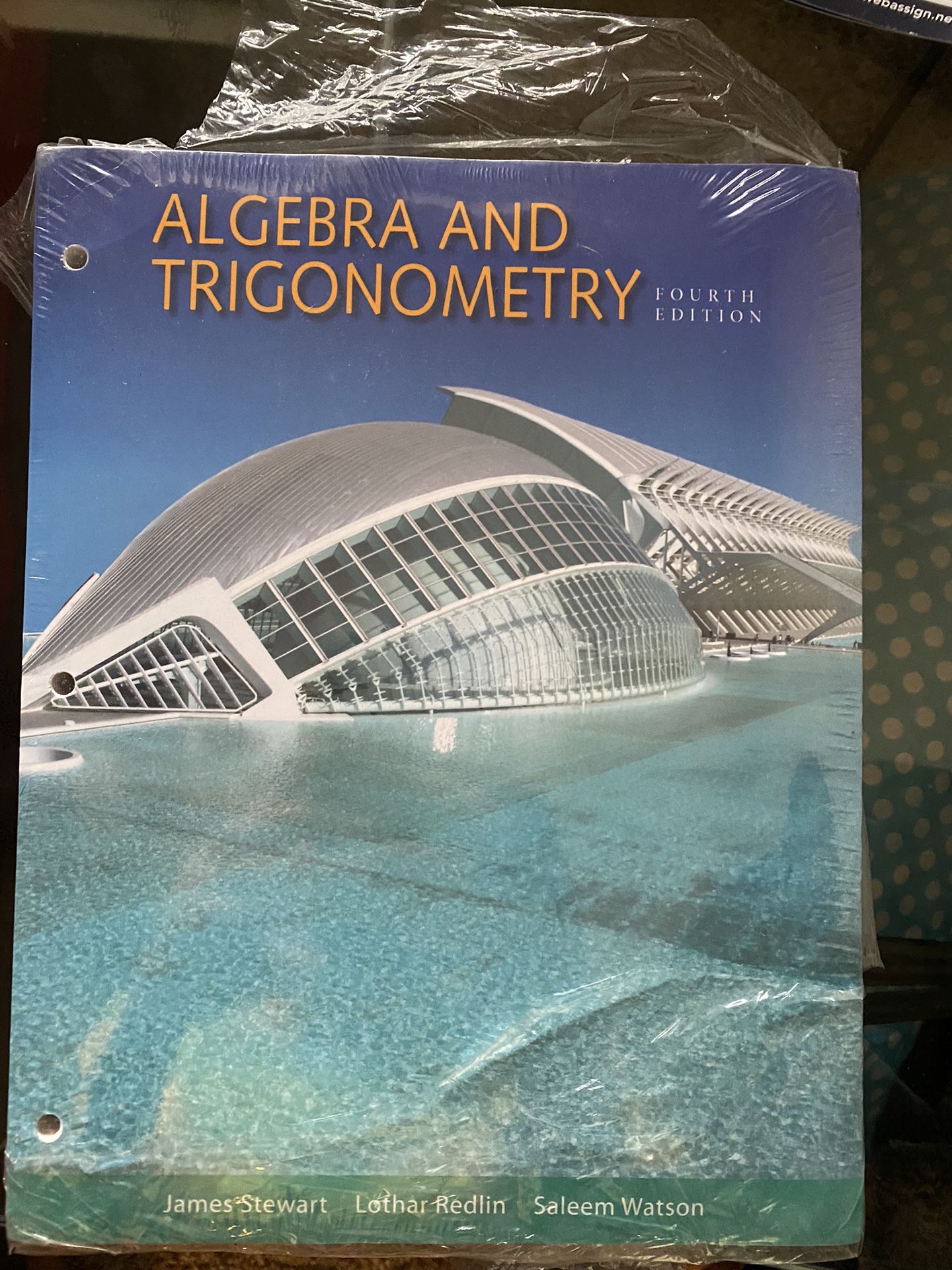 Algebra And Trigonometry 4th edition