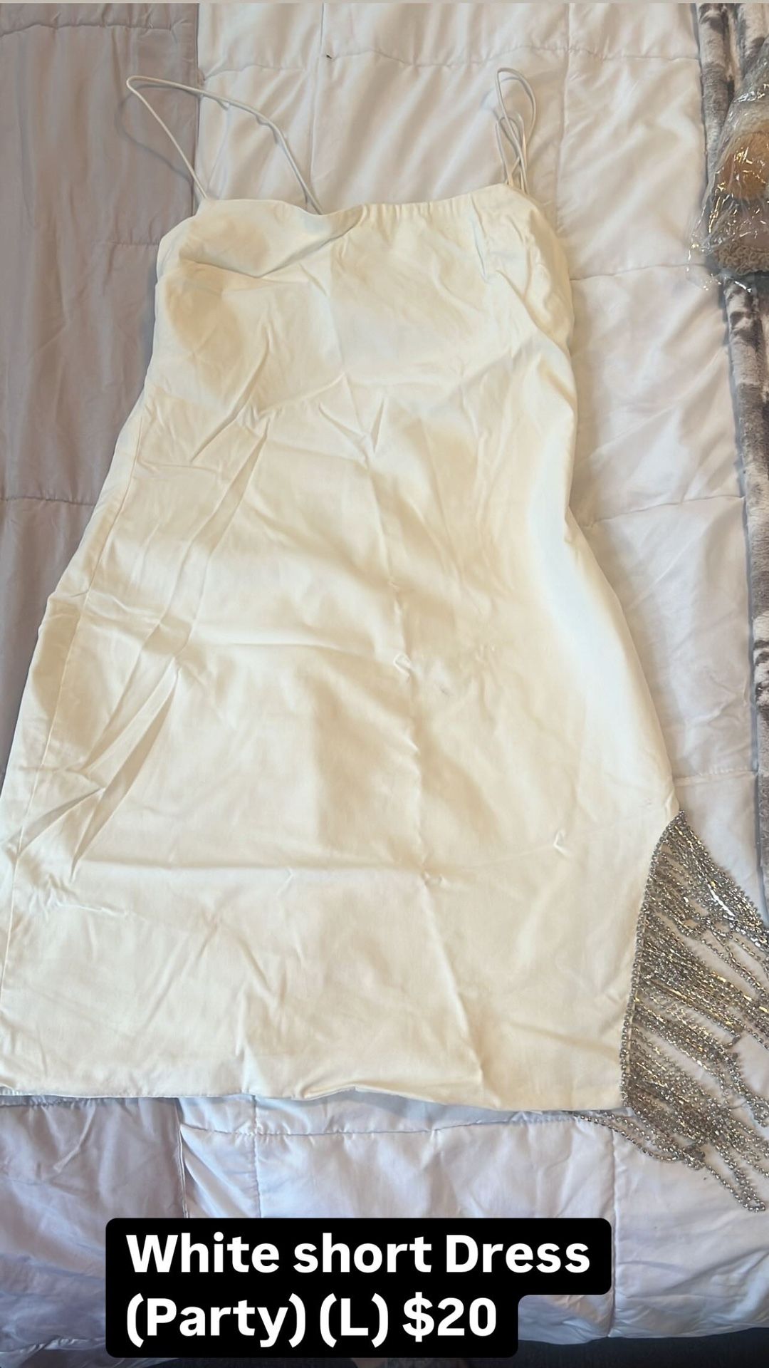 White Short Dress