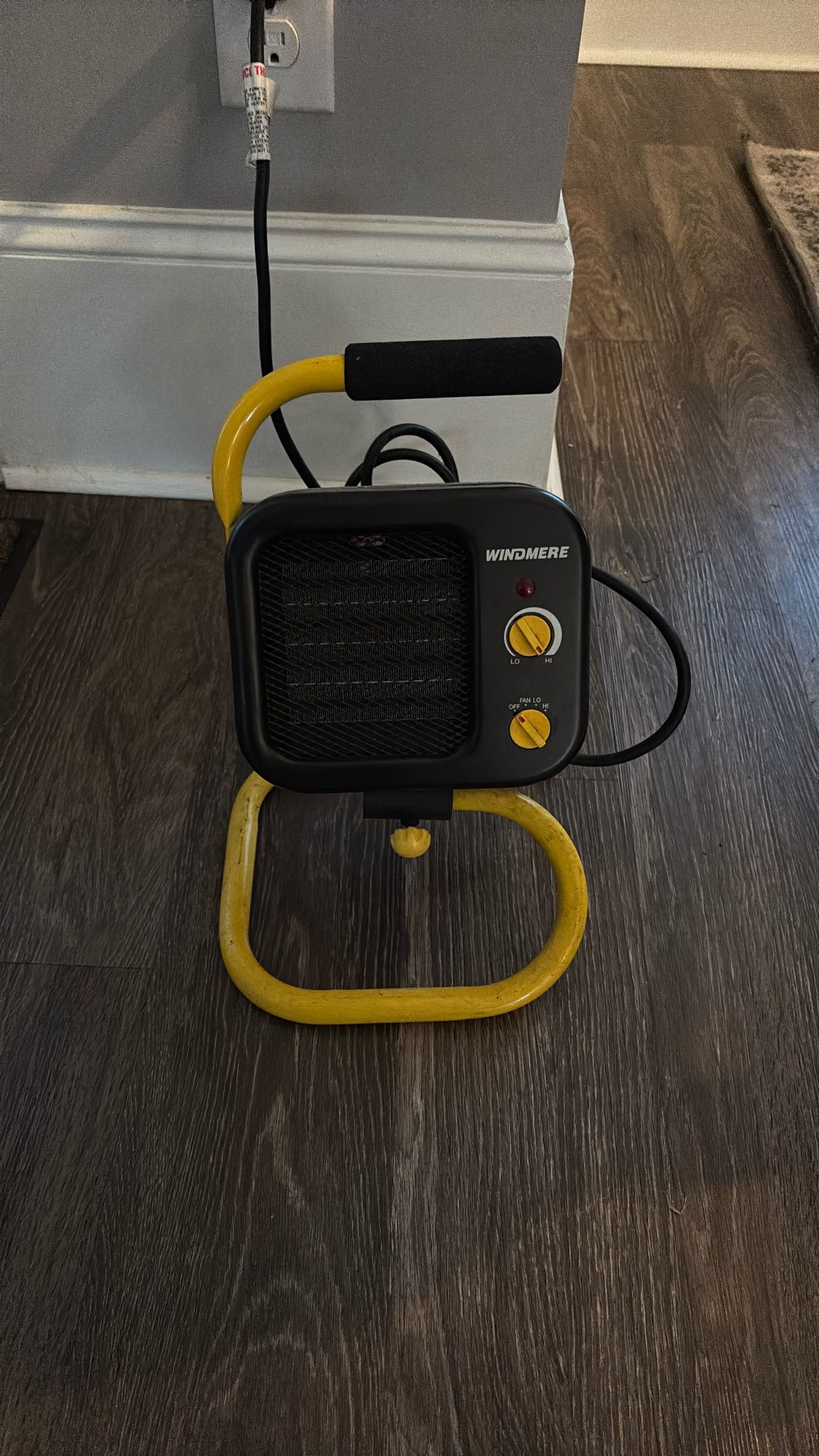 Windmere Portable Electric Heater/Fan