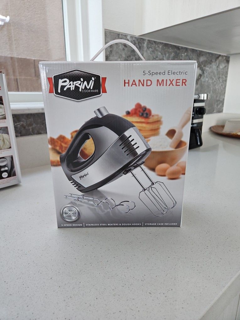 Parini 5 Speed Hand Mixer Brand New