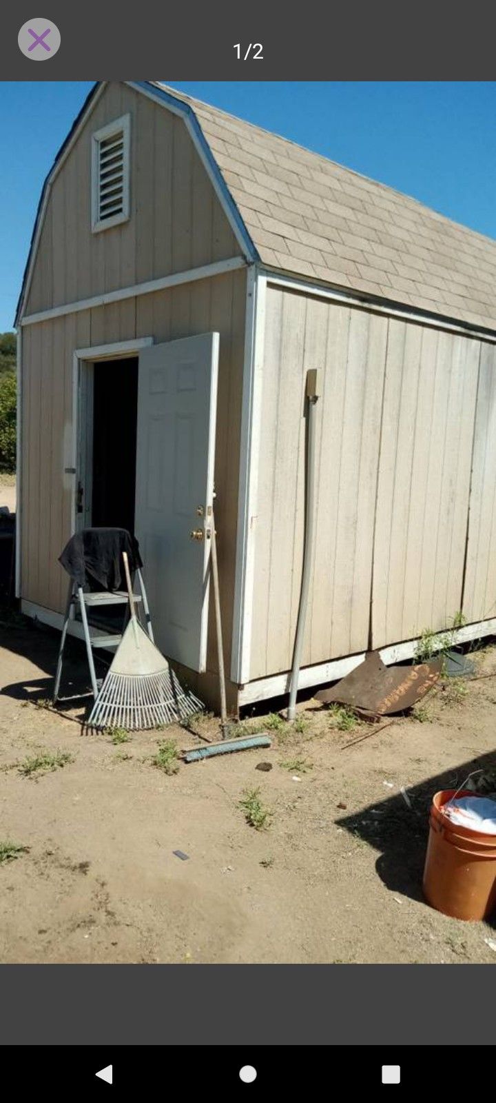 Barn Style Storage Shed
