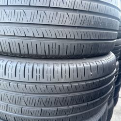 2 Used Tires 235/55r19 Pirelli 🤑free Install ‼️