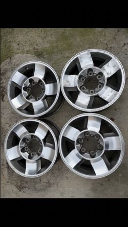 4 — 16x7 6x5.5 6x139.7 Stock Fj Cruiser Tacoma Tundra 4Runner Yukon Tahoe Wheels Rims !!!!!!!!!!!!!!!