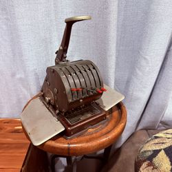 Antique Hedman Check Writer • Series T, Model 7 (c.1930s)