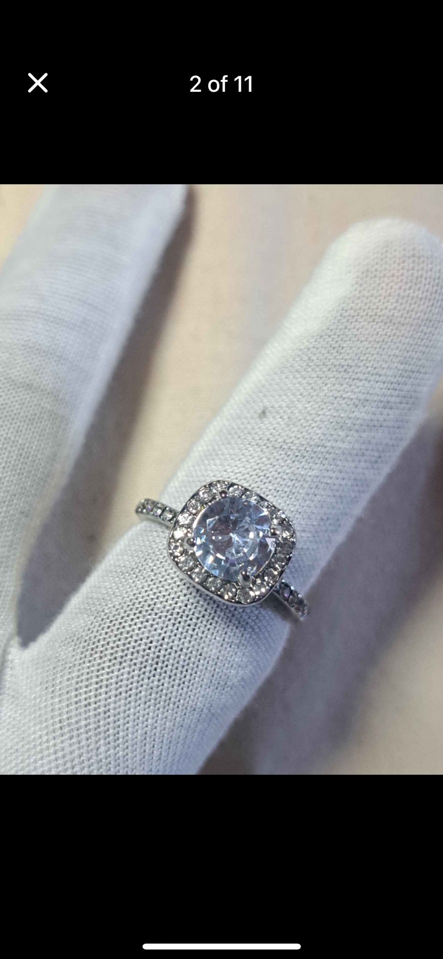 Beautiful Halo Style Ring