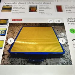 Lego Storage Drawer And Base Plate Case $5