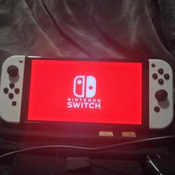 Nintendo Switch OLED With Case And Games