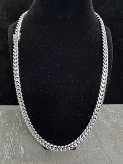 24” Stainless 8mm Cuban