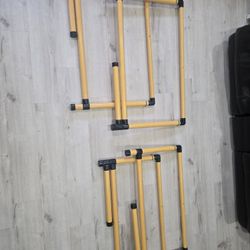 4 Prism Fitness 12" Fixed-Height Hurdles,
