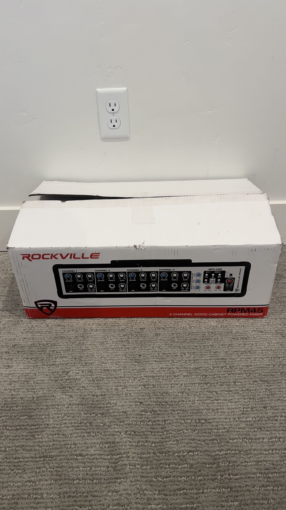 Rockville RPM45 Mixer/amplifier