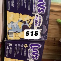 Luvs diaper size 5