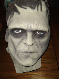 Latex Overhead Frankenstein Mask 