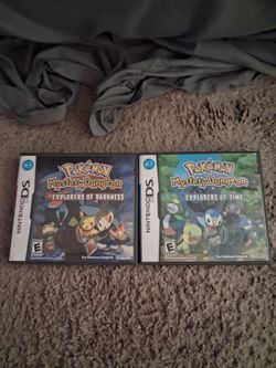 Pokemon Mystery Dungeon Cases Only Darkness & Time