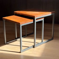 West Elm Streamline Nesting Table