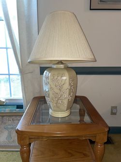 Floral Table Lamp
