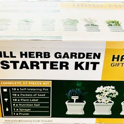 10 Herb Seeds DIY Garden Starter Kit
