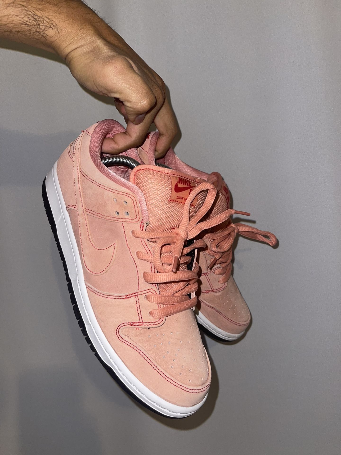 Nike SB Dunk Low Pro Premium Shoes Atomic Pink University Red