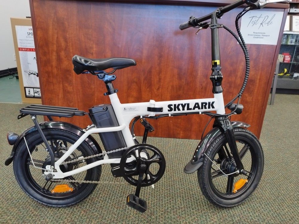 Nakto Skylark Electric E Bike Folding For Kids/Adults Ebike Electric Bicycle E-bike Moped