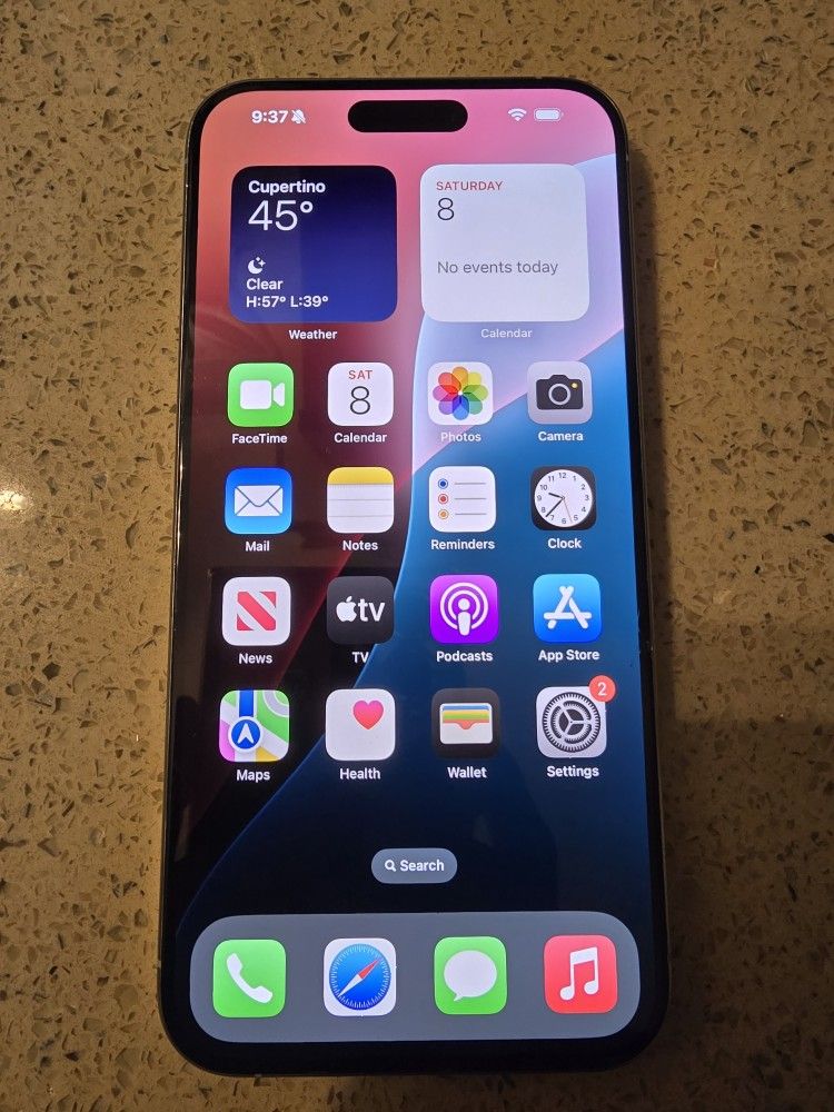 Apple iPhone 15 Pro Max - 256gb - Unlocked - White Titanium