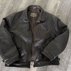 Leather jacket size 52