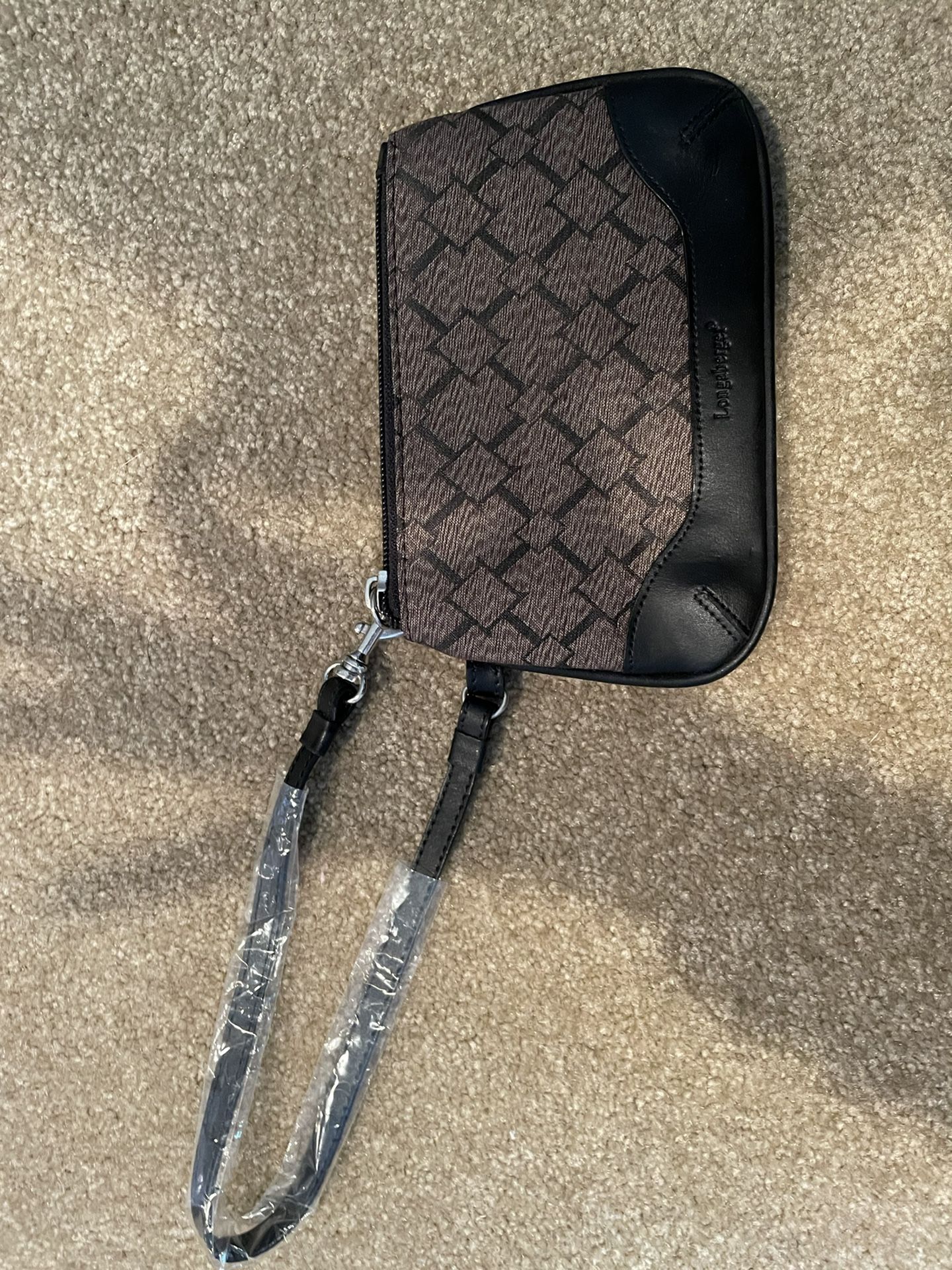 Longaberger wristlet and card pouch NEW