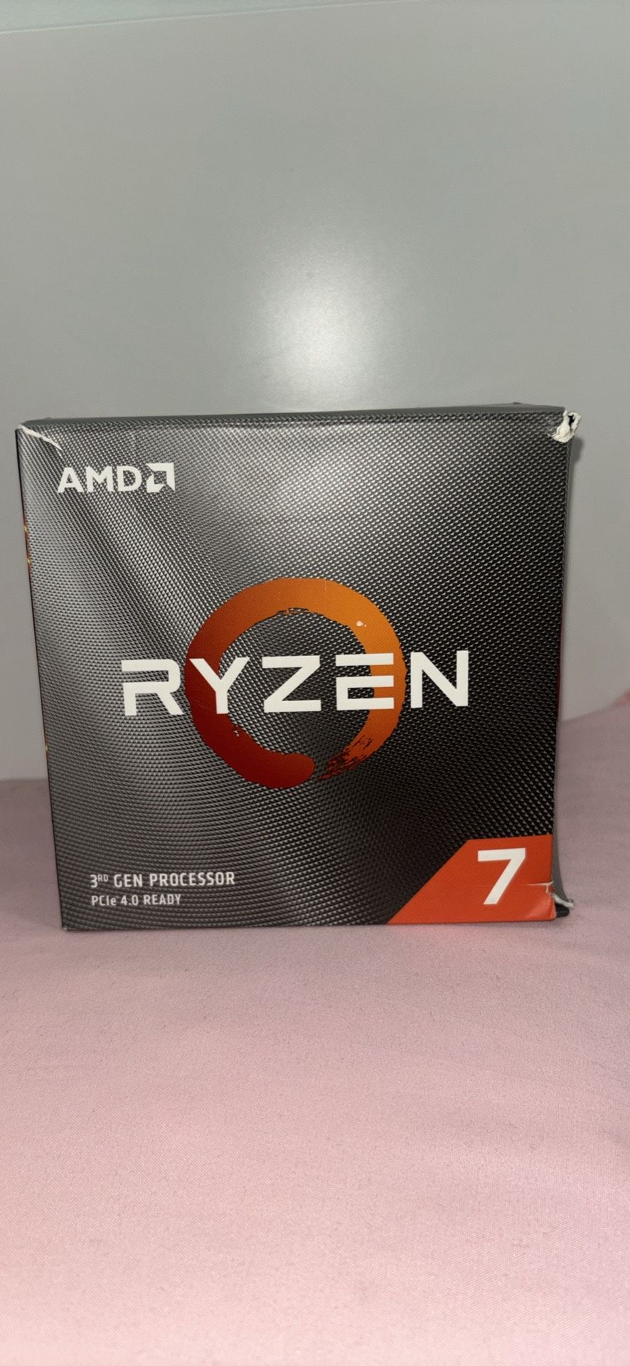 AMD Ryzen 7 3700X 8-Core, 16-Thread Unlocked Desktop Processor with Wraith Prism LED Cooler