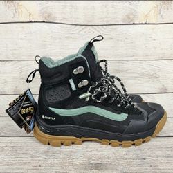 VANS UltraRange EXO Hi Gore-Tex MTE-3 Black Duck Green Mens Size 8.5 / Womens 10