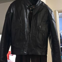 Thinsulate Leather Bike Jacket