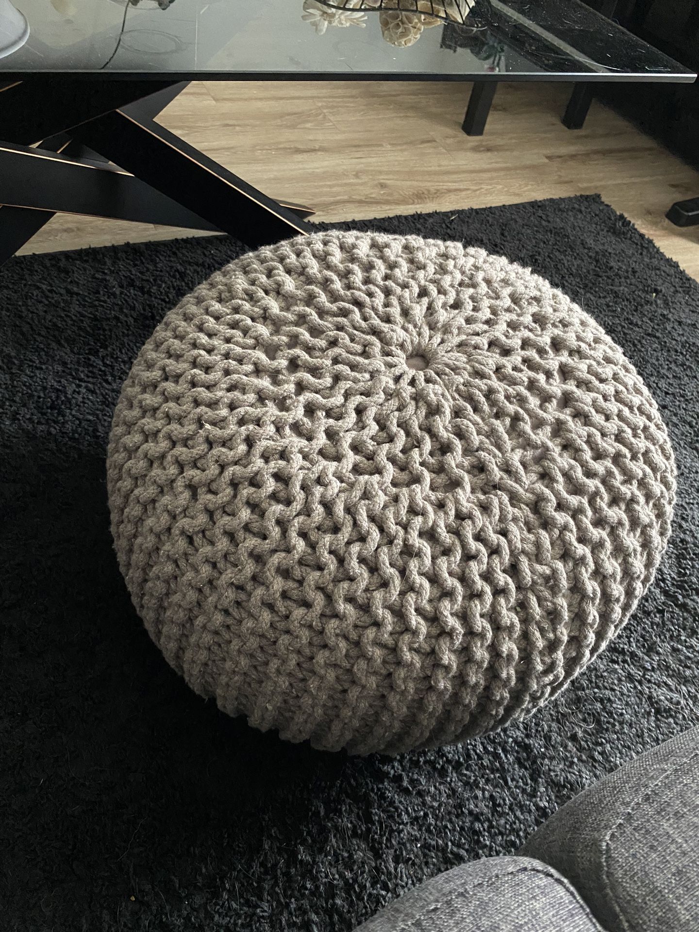 Cotton Craft Ottoman