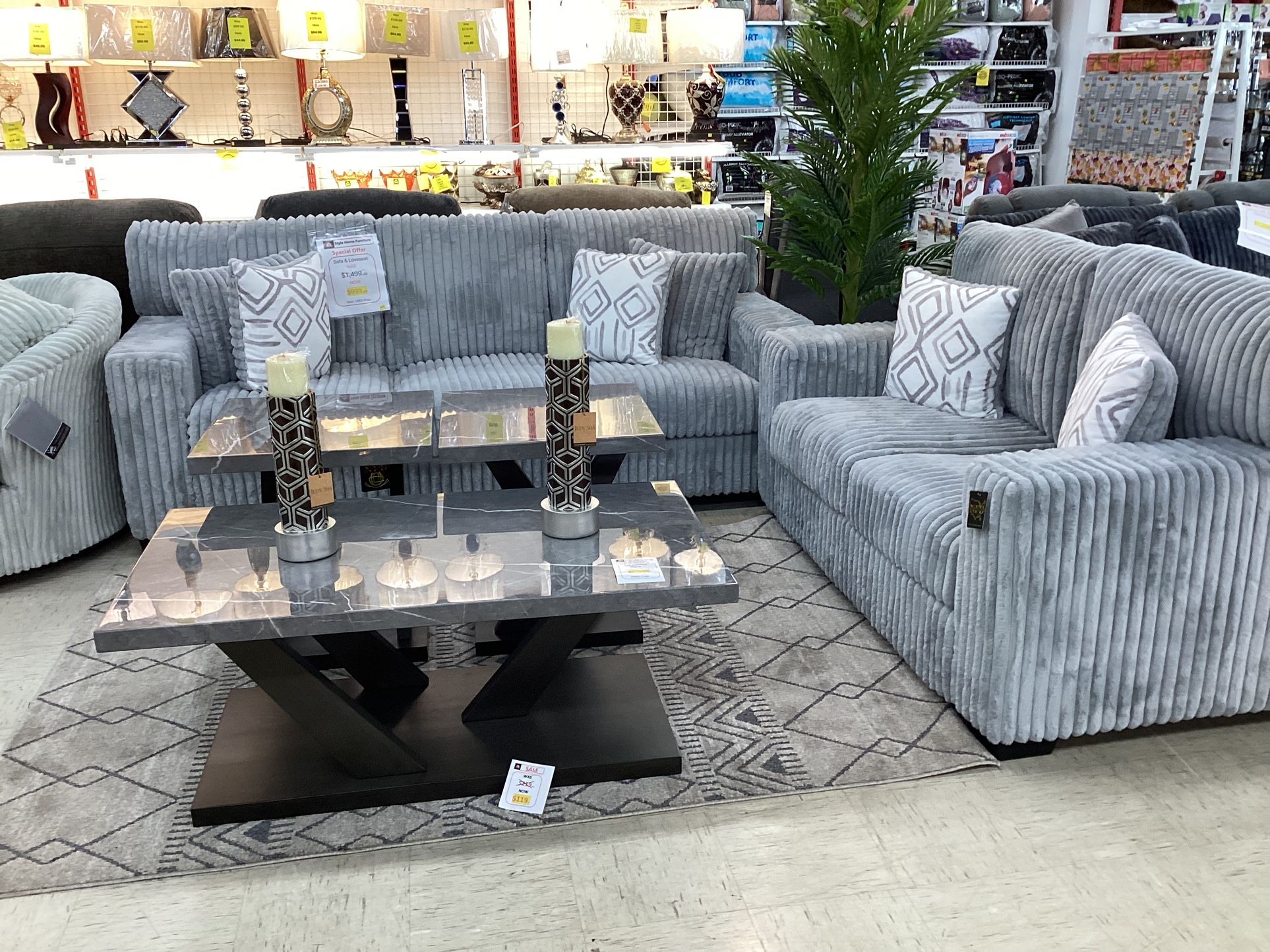 Sofa and Loveseat $999.99