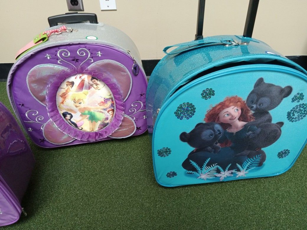 Suitcases For Children. Disney Cuteness Selling as Set Of 4