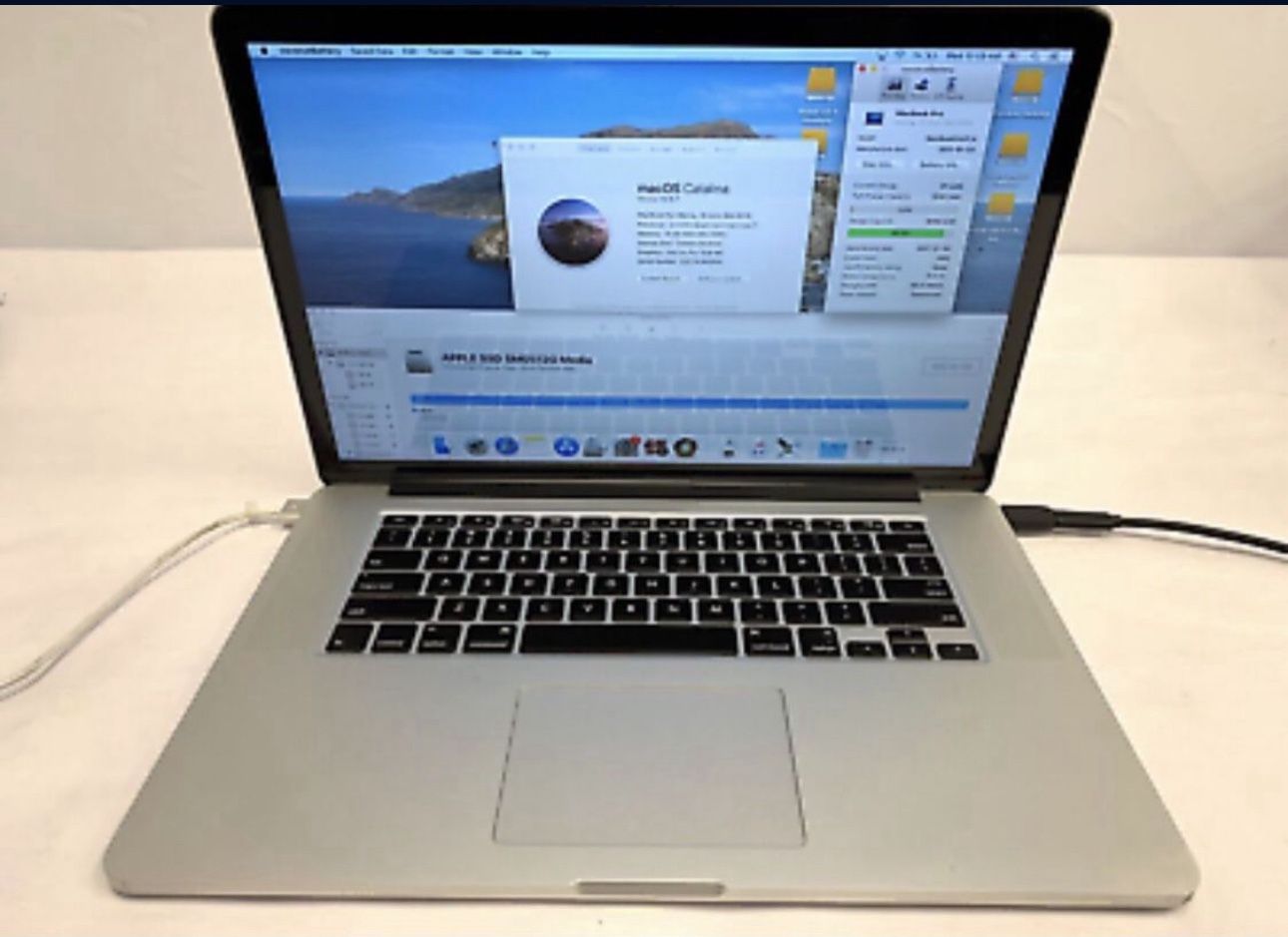 MacBook Pro 15” 2015 Retina 16gb Ram I7, Like New Battery