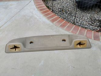 For rear spekers