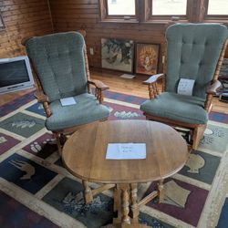 Rocking Chair And Table