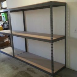 Boltless Rack & Warehouse Shelves 72 in W x 24 in D Industrial Storage
