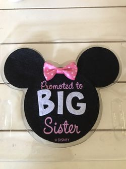Disney big sister sticker