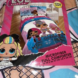 L.O.L. Full Size Comforter. New With Tags.