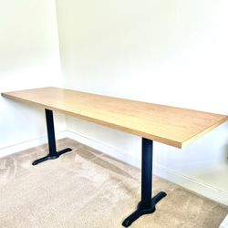 Sturdy Large Desk 84x24x29 inches, Excellent Condition!
