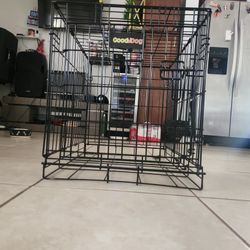 A Cage For Dogs. Brand, Good Dog.
