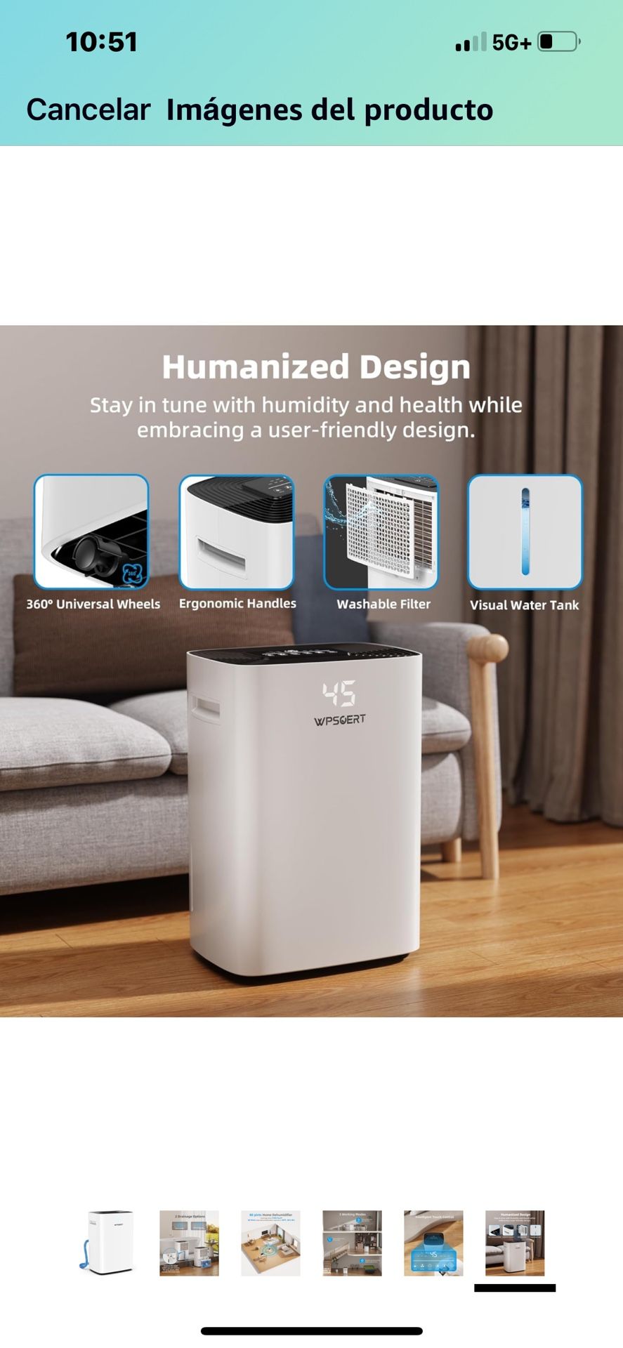 5000 sq ft dehumidifier for basement,