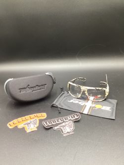 BOMBER EYEWEAR SAFETY GLASSES w? ZIP CASE**(FINANCIAMOS/WE FINANCE)**