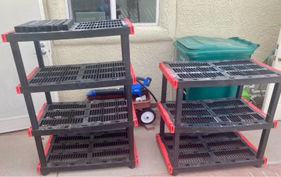 Craftsman Heavy Duty Plastic Shelving