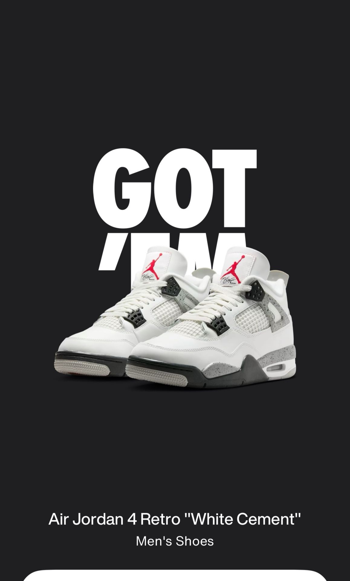 Jordan 4 Size 8